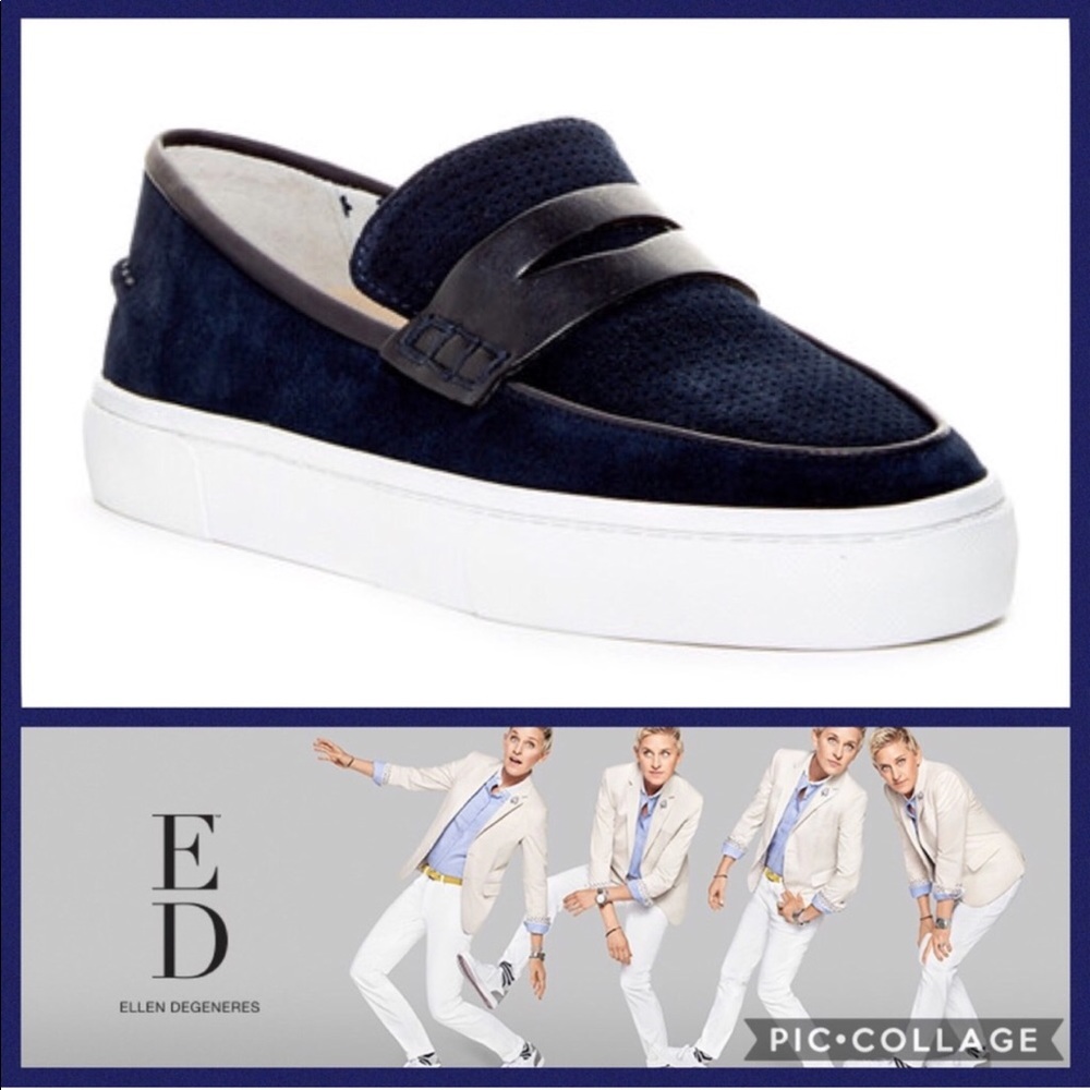 ED Ellen Degeneres Farley Slip On Sneaker {Nvy}